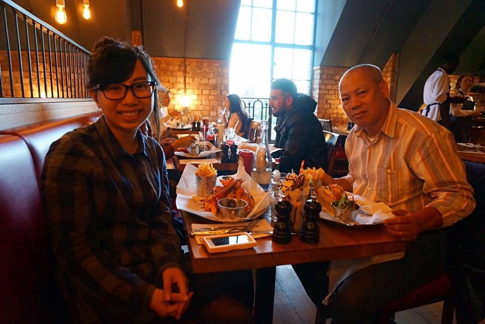 Burger & Lobster at London.